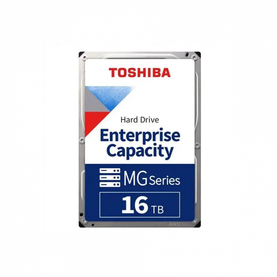 Toshıba Enterprıse, Mg09aca16te, 3.5, 16tb, 512mb 7200 Rpm, 7/24 Güvenlik, Data Center, Nas, Server, Hdd