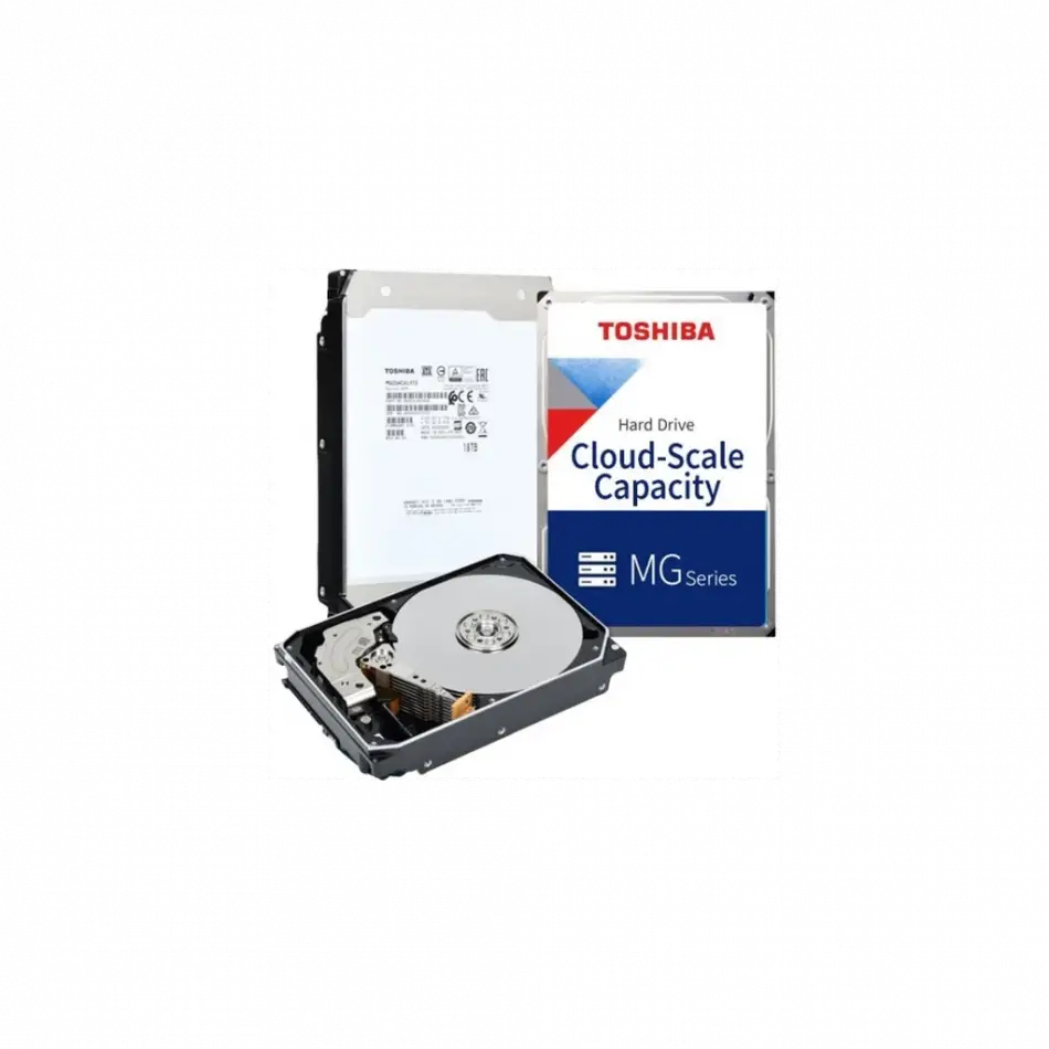 Toshıba Enterprıse, Mg10aca20te, 3.5, 20tb, 512mb 7200 Rpm, 7/24 Güvenlik, Data Center, Nas, Server, Hdd
