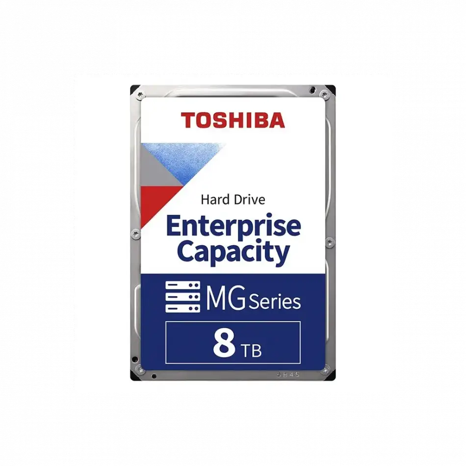 Toshıba Enterprıse, Mg10ada800e, 3.5, 8tb, 512mb 7200 Rpm, 7/24 Güvenlik, Data Center, Nas, Server, Hdd