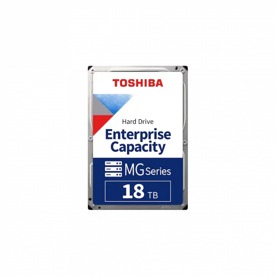 Toshıba Enterprıse, Mg11aca18te, 3.5, 18tb,  1024mb, 7200 Rpm, 7/24 Güvenlik, Data Center, Nas, Server, Hdd (türkiye Distribütörü Garantili)