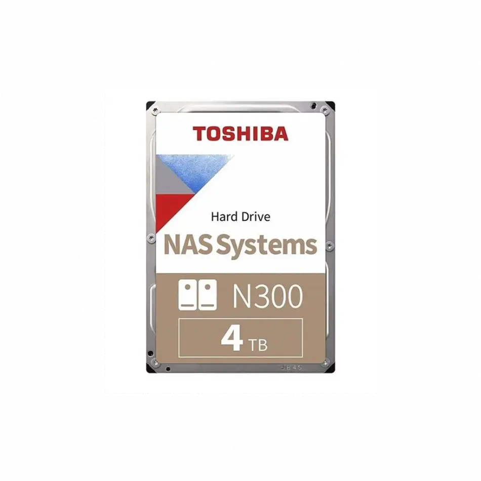 Toshıba N300, Mn10ada400es, 3.5, 4tb, 512mb 7200 Rpm, Sata3, 7/24 Nas, Server, Hdd