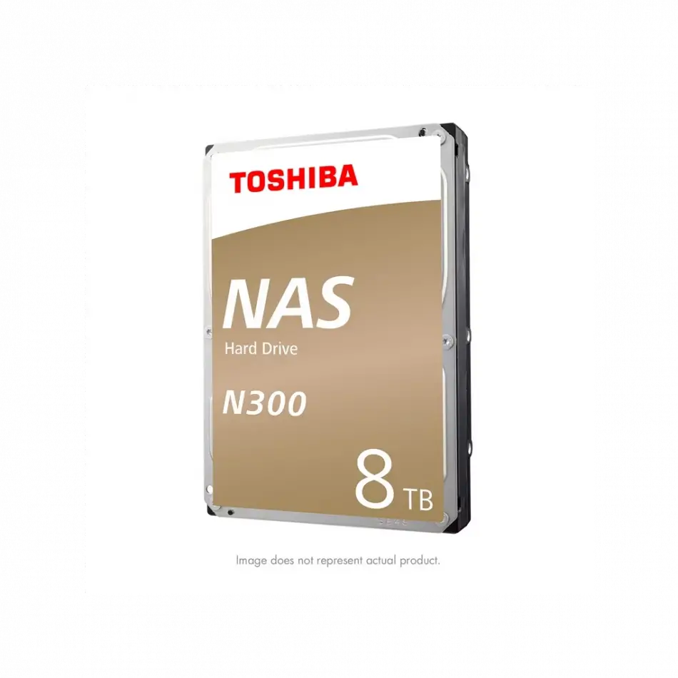 Toshıba N300, Mn10ada800s, 3.5, 8tb, 512mb 7200 Rpm, Sata3, 7/24 Nas, Server, Hdd