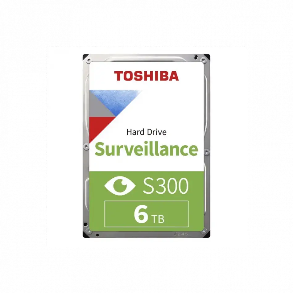 Toshıba S300, Hdwt860uzsva, 3.5, 6tb, 256mb 5400 Rpm, 7/24 Güvenlik Hdd