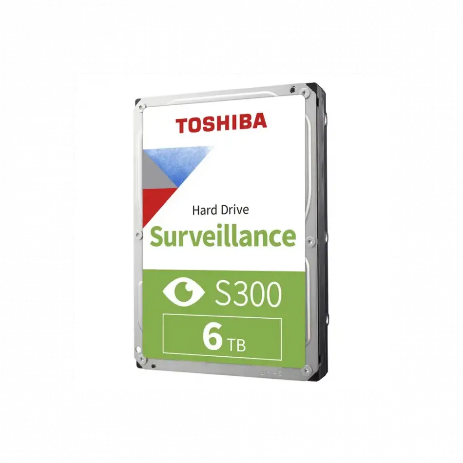 Toshıba S300, Hdwt860uzsva, 3.5, 6tb, 256mb 5400 Rpm, 7/24 Güvenlik Hdd