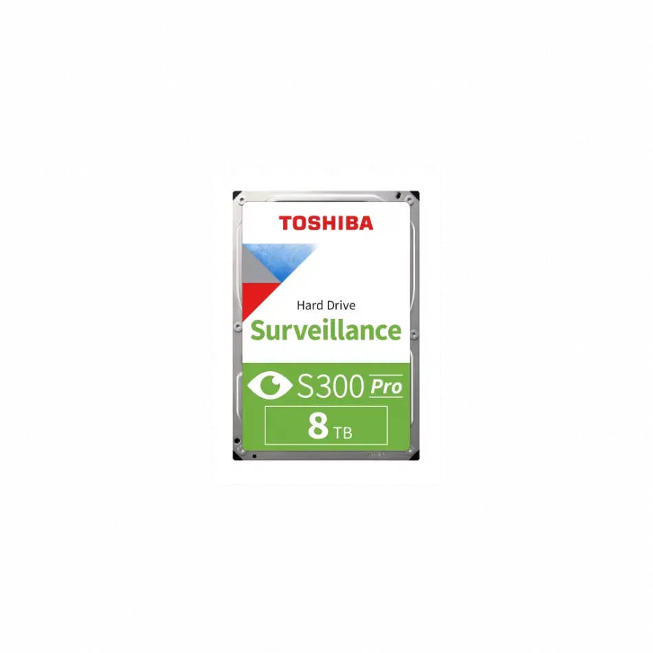 Toshıba S300 Pro, Md10ada800v, 3.5, 8tb, 512mb 7200 Rpm, 7/24 Güvenlik Hdd