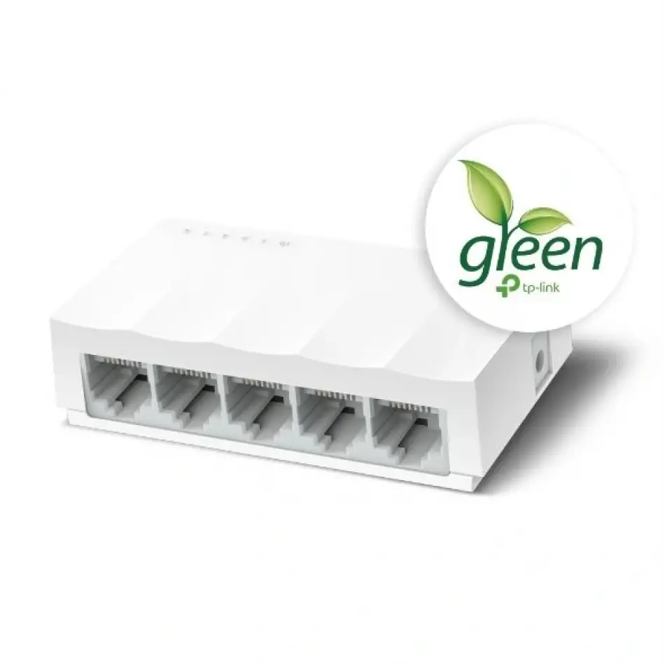 Tp Festa Ls1005 5 Port Masa Üstü Plastik Switch