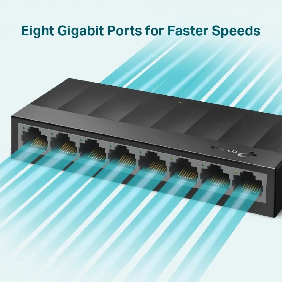 Tp Festa Ls1008g 8li Gigabit Litewave Switch