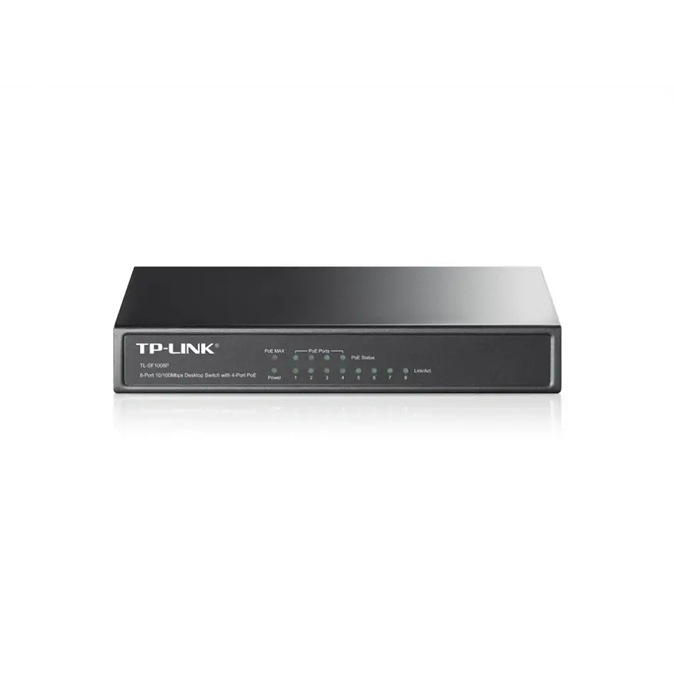 Tp Festa Tl-sf1008p 66w 8fe Poe Switch,4ü Poe