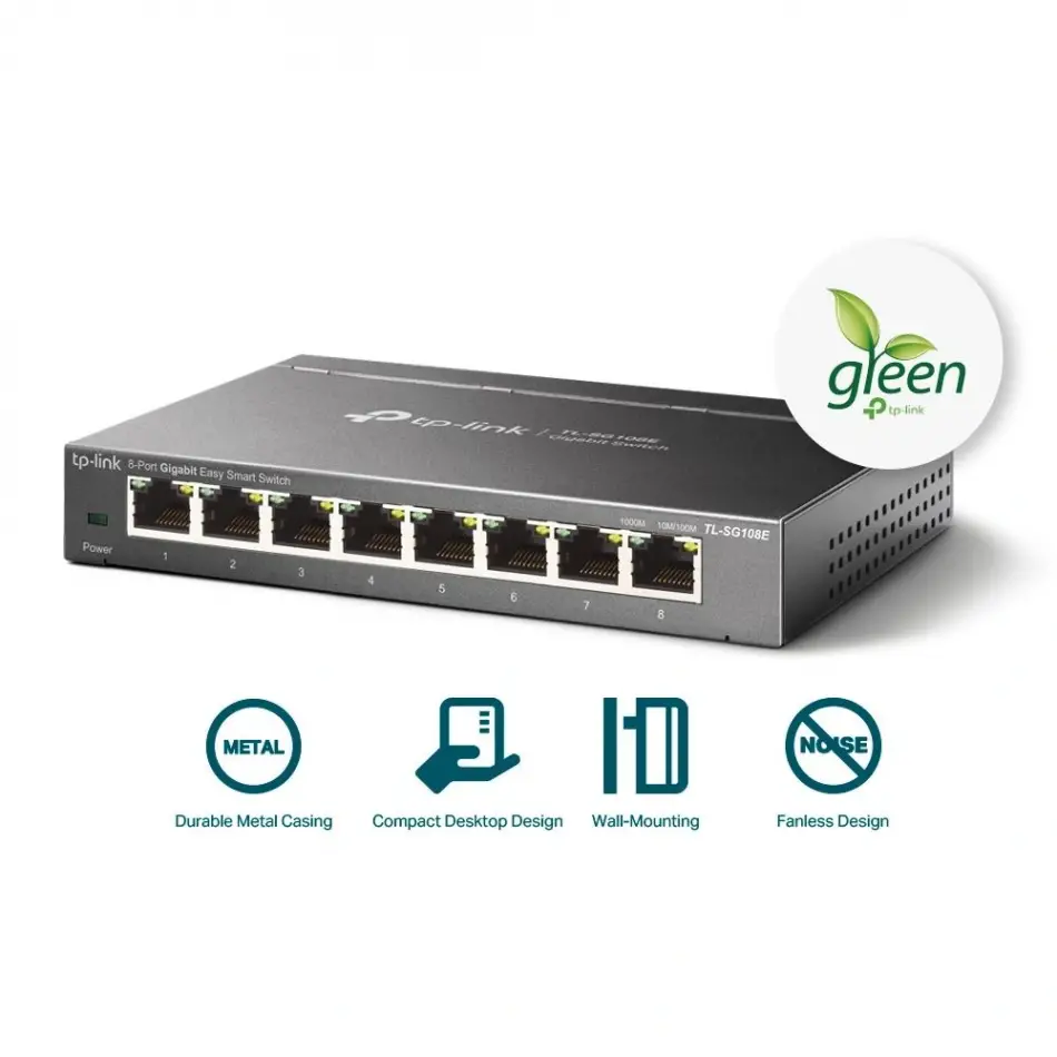 Tp Festa Tl-sg108e 8li Gigabit Easy Smart Switch