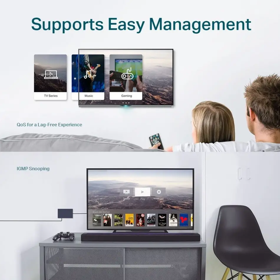Tp Festa Tl-sg108e 8li Gigabit Easy Smart Switch