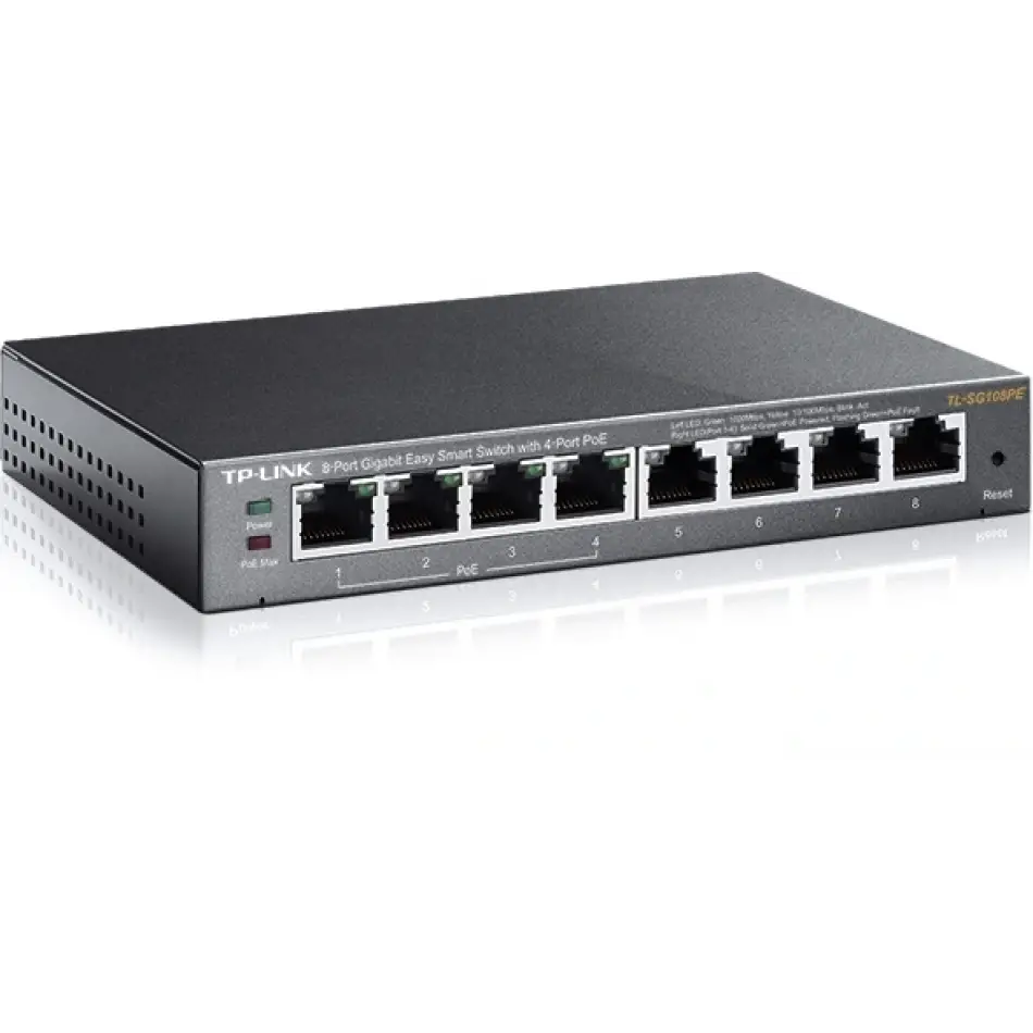 Tp Festa Tl-sg108pe 64w 8ge Smart Switch,4ü Poe