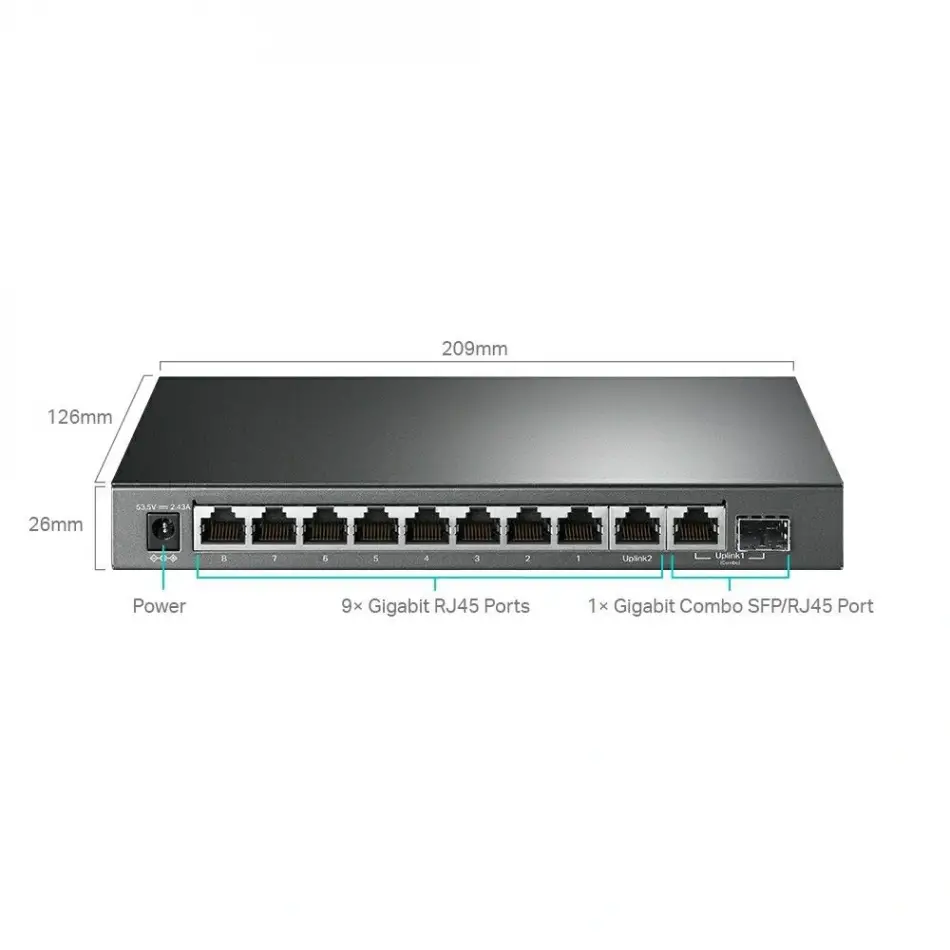 Tp Festa Tl-sg1210mpe 123w 8ge Web Akıllı Switch