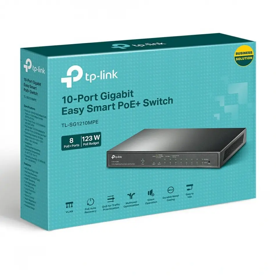 Tp Festa Tl-sg1210mpe 123w 8ge Web Akıllı Switch