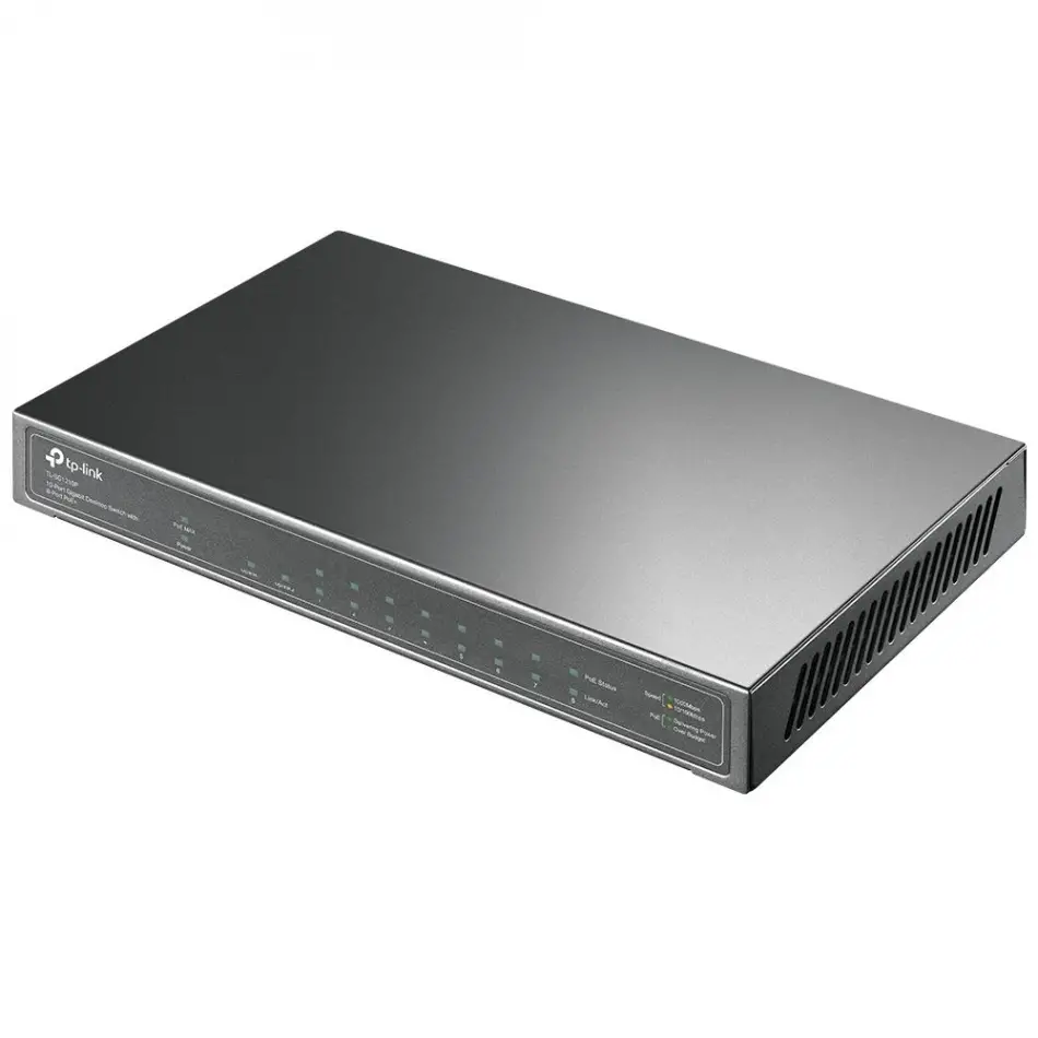 Tp Festa Tl-sg1210p 63w 8ge Poe Switch,1sfp,1ge Up