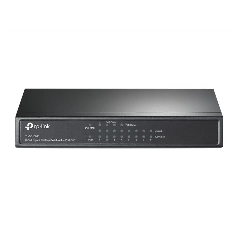 Tp Festatl-sg1008p 64w 8ge Switch,4ü Poe,250 M,