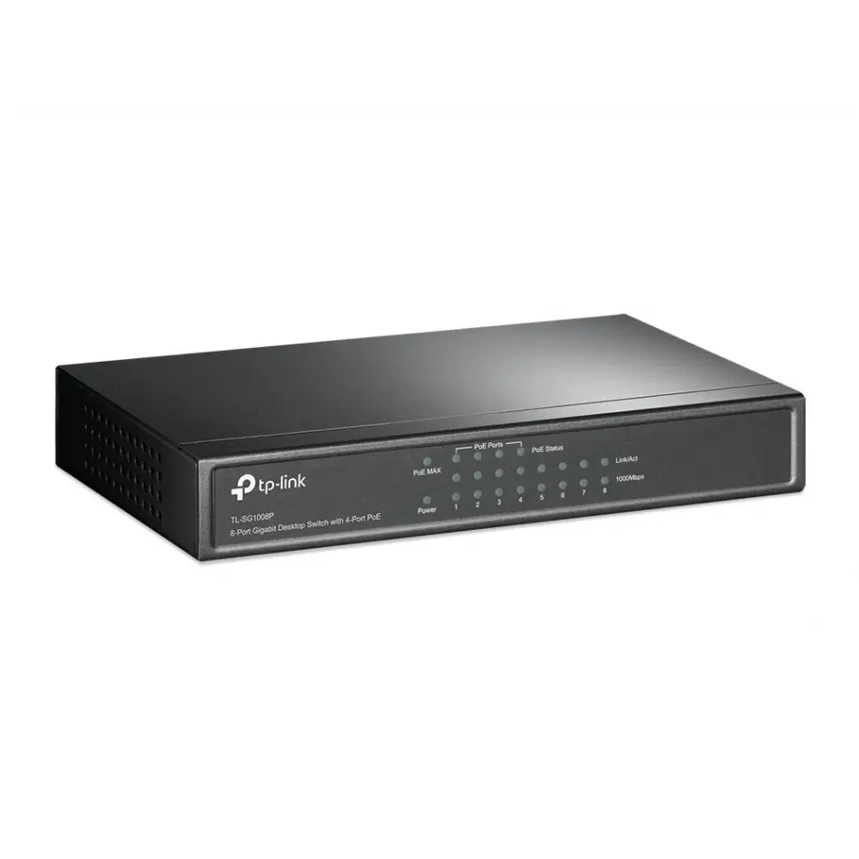 Tp Festatl-sg1008p 64w 8ge Switch,4ü Poe,250 M,