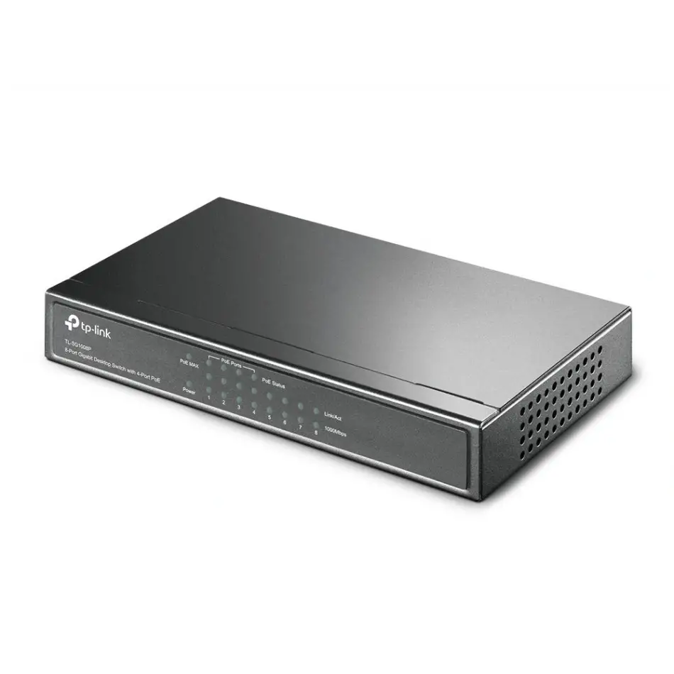 Tp Festatl-sg1008p 64w 8ge Switch,4ü Poe,250 M,