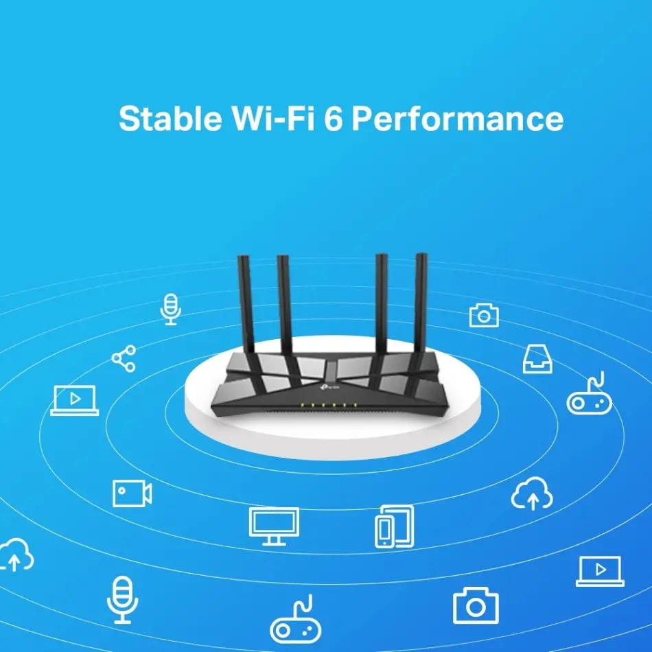 Tp-lınk Archer Ax10 Ax1500 4port Router