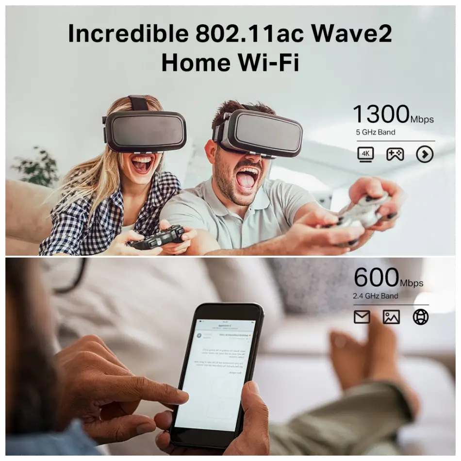Tp-lınk Archer C80, Ac1900, 4port, 1900mbps, Dual Band Mu-mımo Wifi, Masaüstü, Gigabit, Router, Access Point