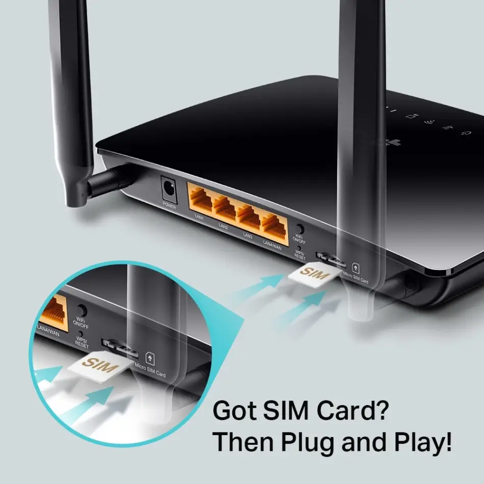 Tp-lınk Archer Mr400 Ac1200 4port A.poınt/router