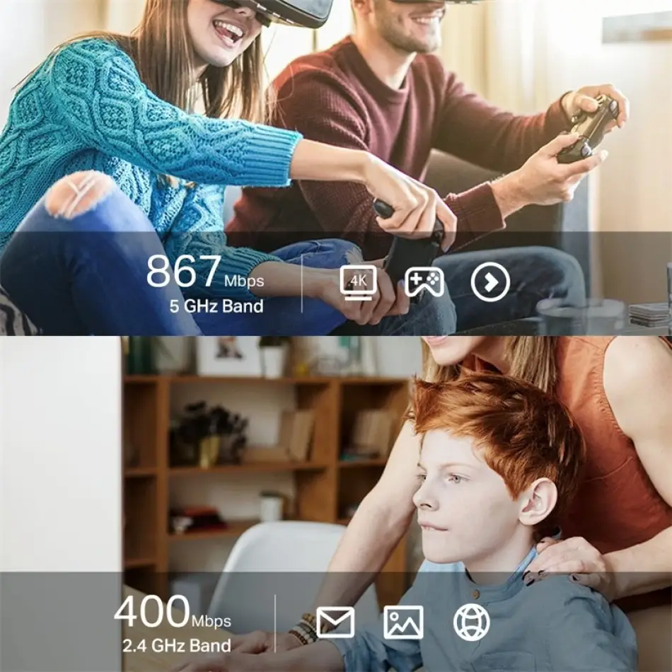 Tp-lınk Archer T3u Nano Ac1300 Kablosuz Usb Adaptör