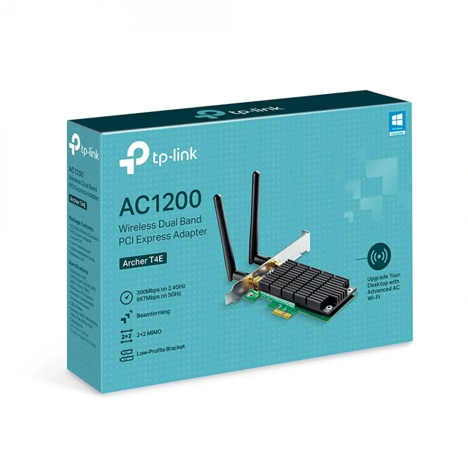 Tp-link Archer T4e Ac1200 Wi-fi Pcı Express Adaptö