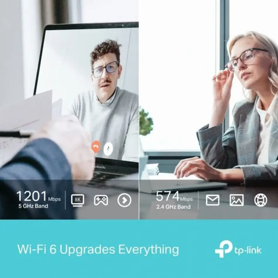 Tp-link Archer Tx20u Ax1800 D.band Wi-fi 6 Usb Ada