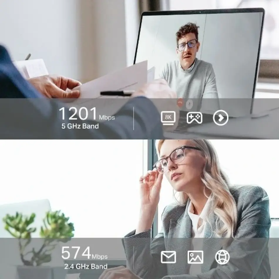 Tp-link Archer Tx20uh Ax1800 D.band Wi-fi 6 Usb Ad