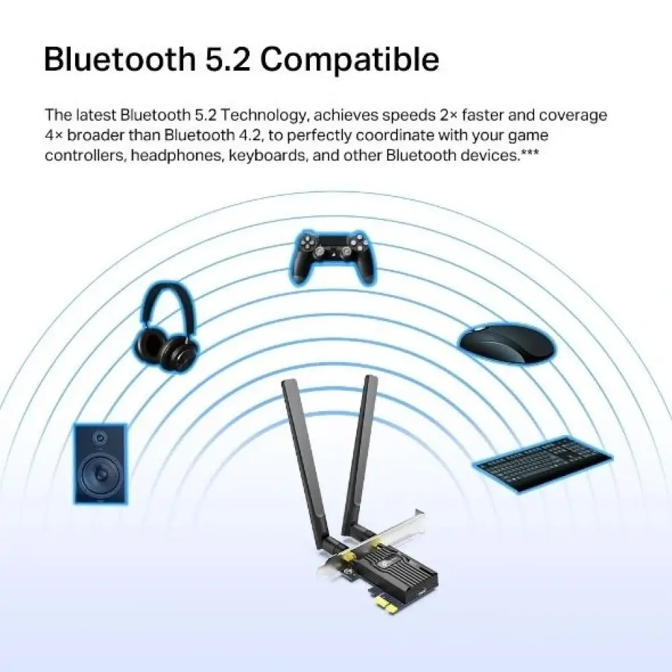 Tp-link Archer Tx55e Ax3000 Wi-fi 6 Bluetooth Pcı