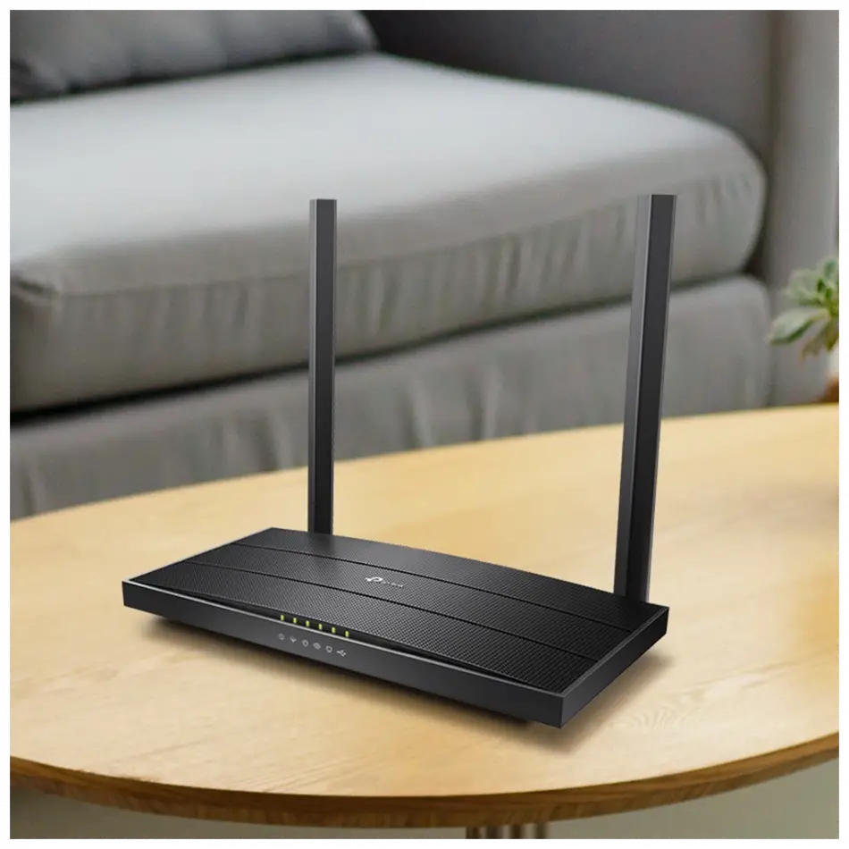 Tp-lınk Archer Vr400 V3, Ac1200, 4 Port, Dual Band Wifi, 1200mbps, 2×anten, 3g-4g Usb Desteği, Vdsl2, Adsl2+ Modem
