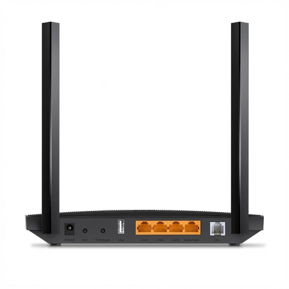 Tp-lınk Archer Vr400 V3, Ac1200, 4 Port, Dual Band Wifi, 1200mbps, 2×anten, 3g-4g Usb Desteği, Vdsl2, Adsl2+ Modem