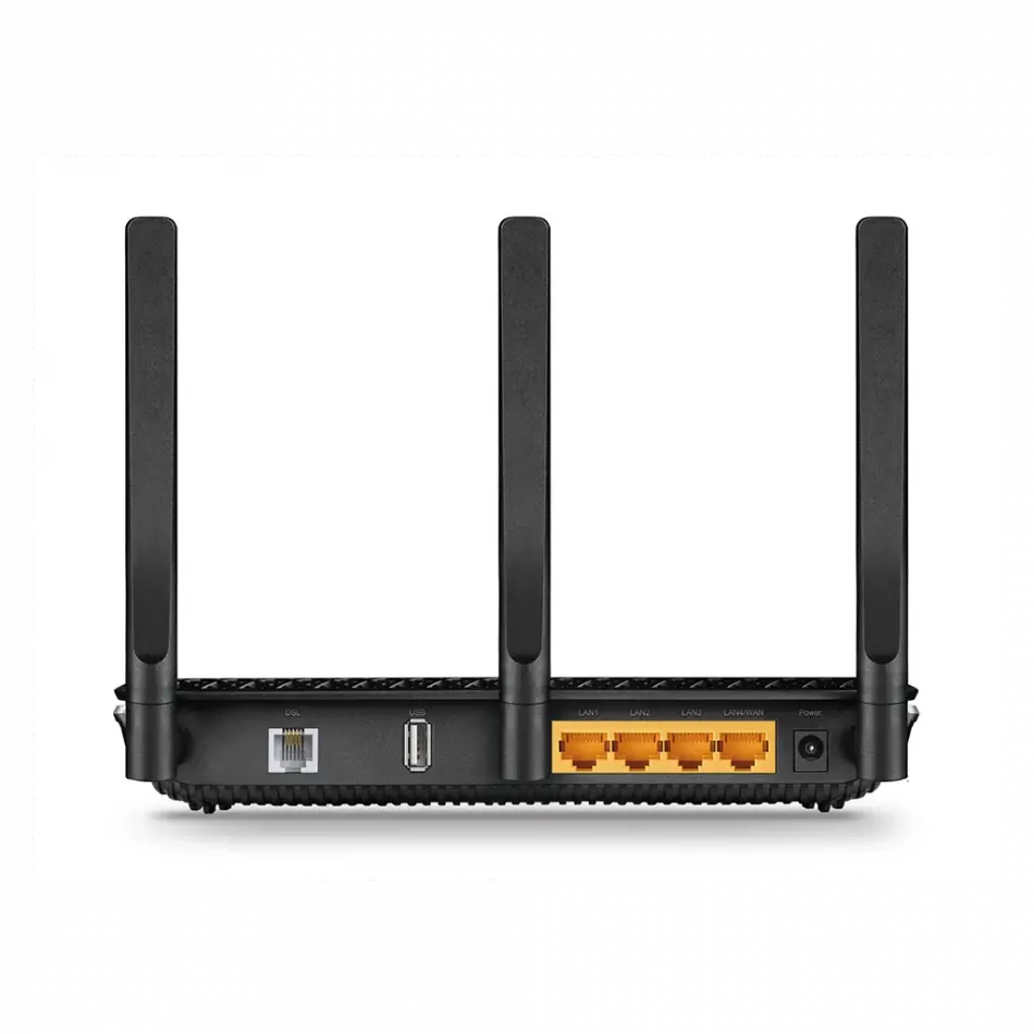 Tp-lınk Archer Vr600, Ac1600, 4 Port Gigabit, Dual Band Wifi, 1600mbps, 3xanten, 3g-4g Usb Desteği, Vdsl2, Adsl2+ Modem