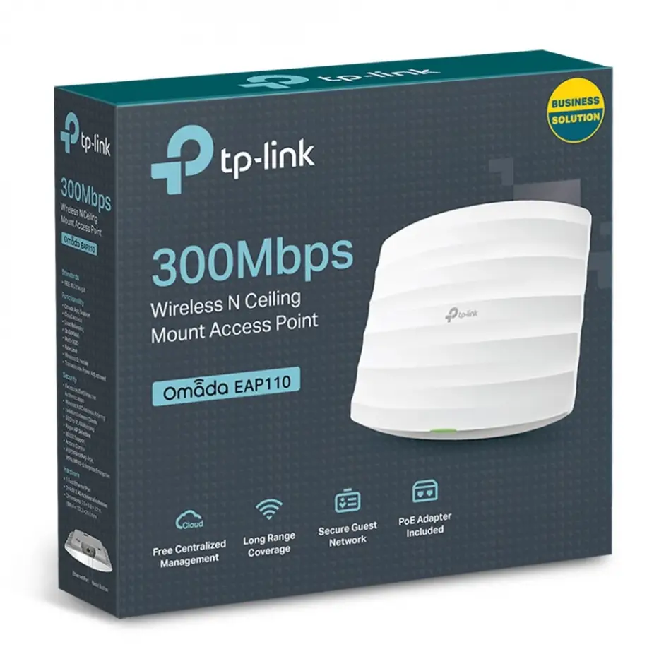 Tp-lınk Eap110 1port 300mbps Tavan Tipi Access Poınt