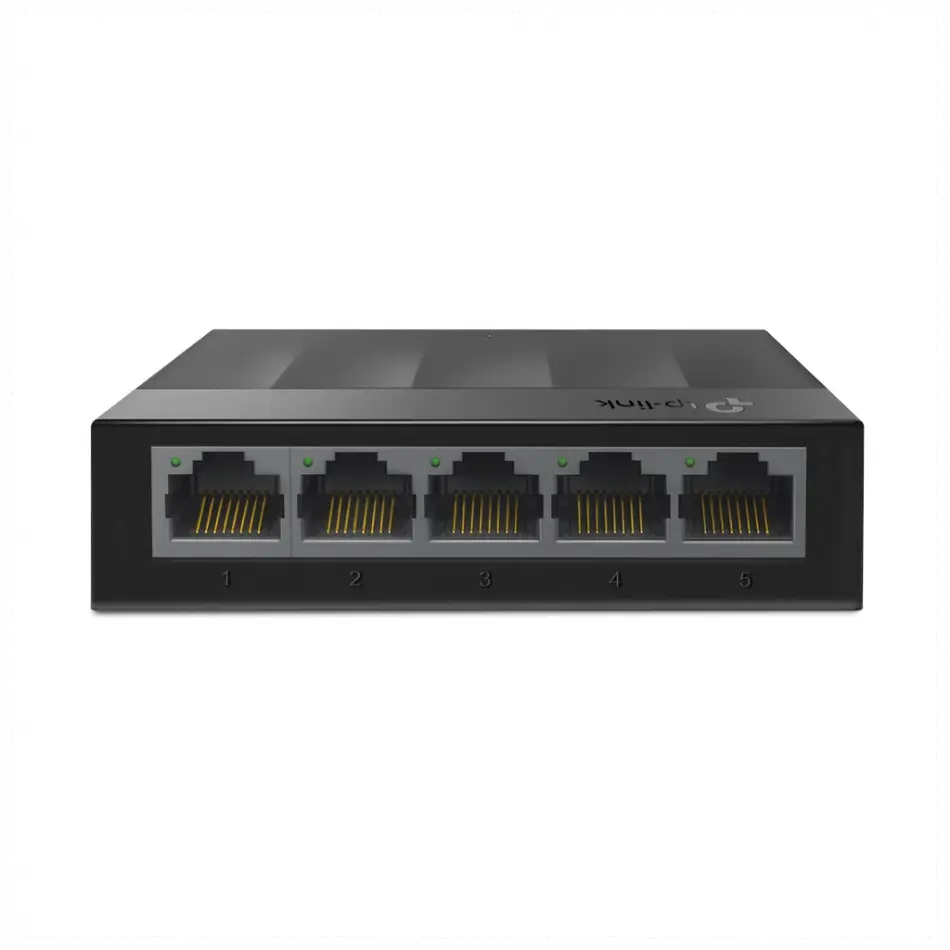 Tp-lınk Ls1005g, Green Tech, 5port, Gigabit, Yönetilemez, Masaüstü Switch