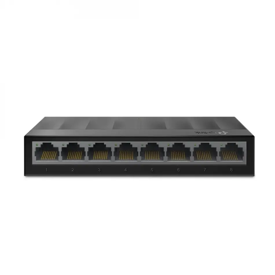 Tp-lınk Ls1008g 8 Port 10/100/1000 Gıgabıt Plastik Kasa Swıtch