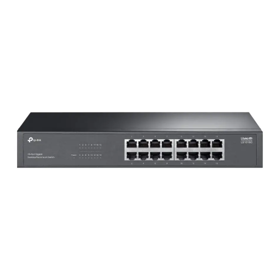 TP-LINK LS1016G 16PORT 10/100/1000 MBPS SWITCH
