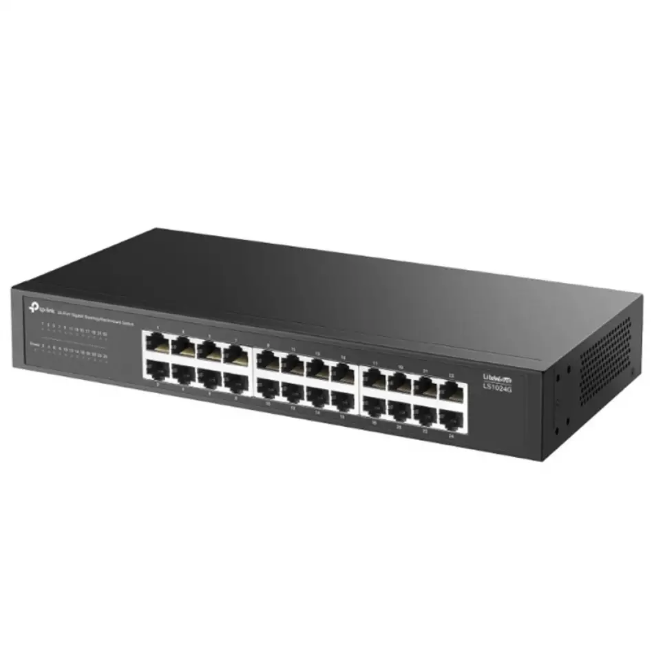 Tp-lınk Ls1024g 24 Port Gıgabıt Masaüstü Rackmount Swıtch