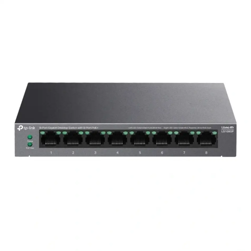 Tp-lınk Ls108gp 8port Gıgabıt Desktop Swıtch