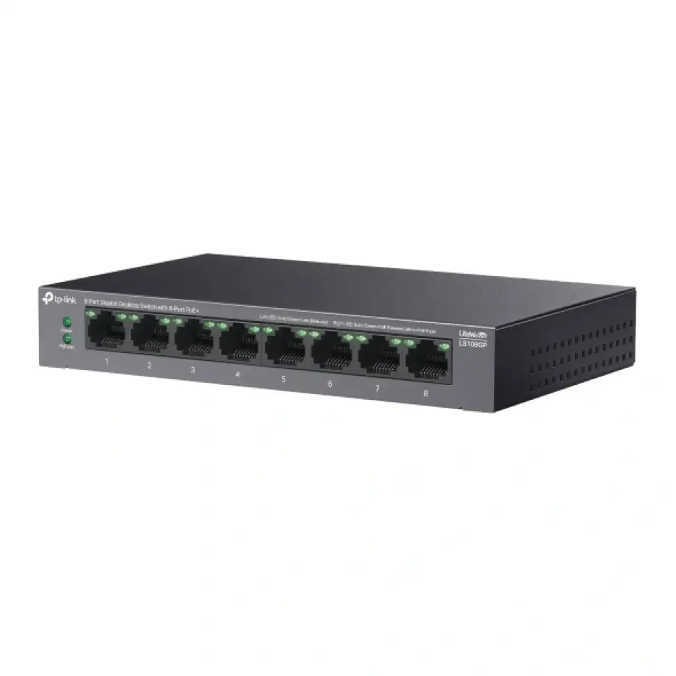 Tp-lınk Ls108gp 8port Gıgabıt Desktop Swıtch