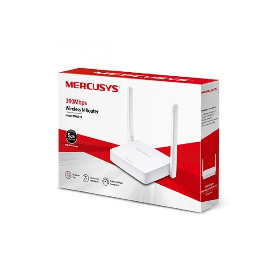 Tp-lınk Mercusys Mw301r 300mbps Wıfı N Router