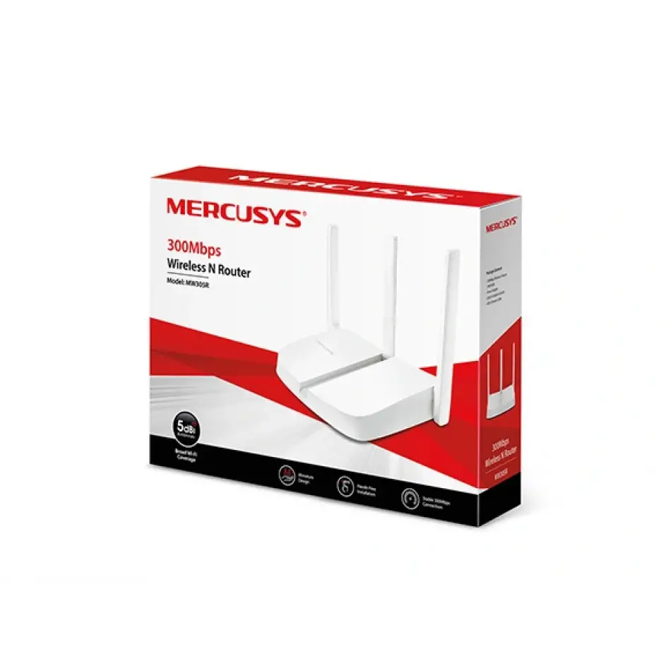 Tp-lınk Mercusys Mw305r 3port 300mbps Router