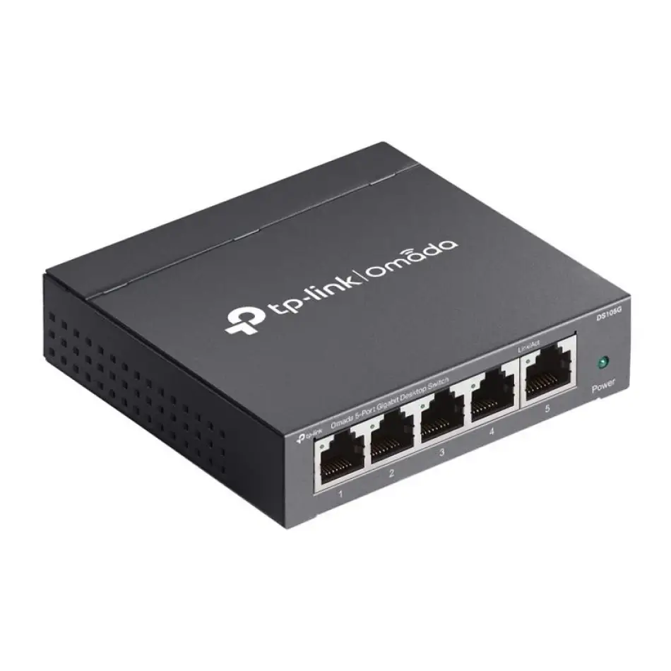 Tp-lınk Omada Ds105g 5 Port Gıgabıt Yönetilemez Metal Kasa Swıtch