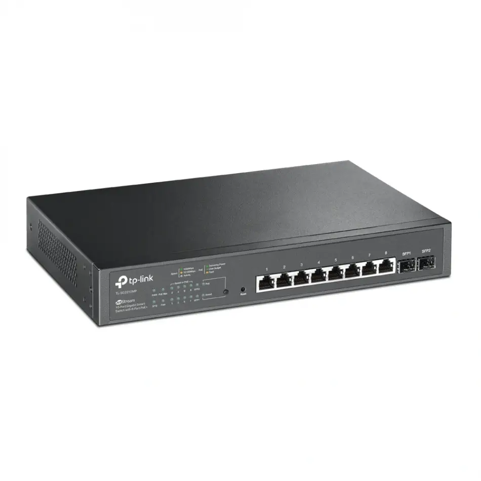 TP-LINK OMADA TL-SG2210MP 10PORT GIGABIT POE SMART SWITCH