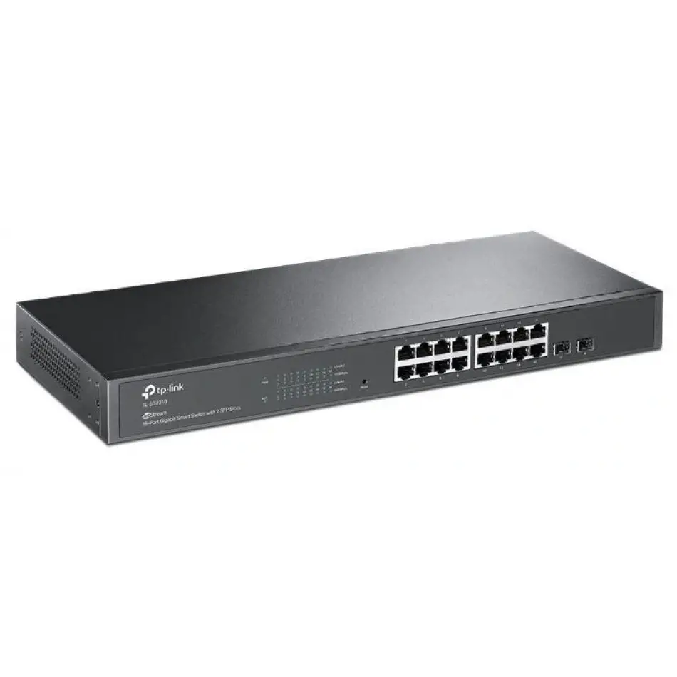 Tp-lınk Omada Tl-sg2218 16 Port Gıgabıt+2xgıgabıt Sfp Uplınk Jetstream Yönetilebilir Rackmount Swıtch