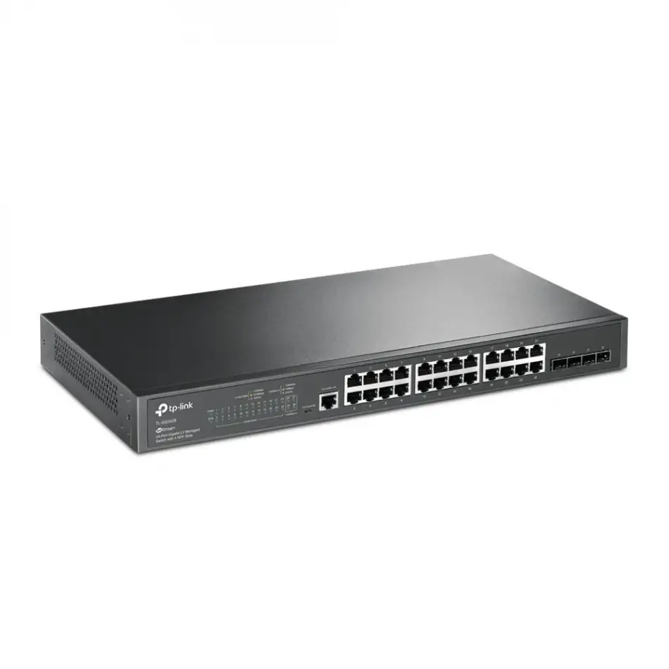 Tp-lınk Omada Tl-sg3428 24 Port Gıgabıt+4xgıgabıt Sfp Uplınk L2+ Yönetilebilir Rackmount Swıtch