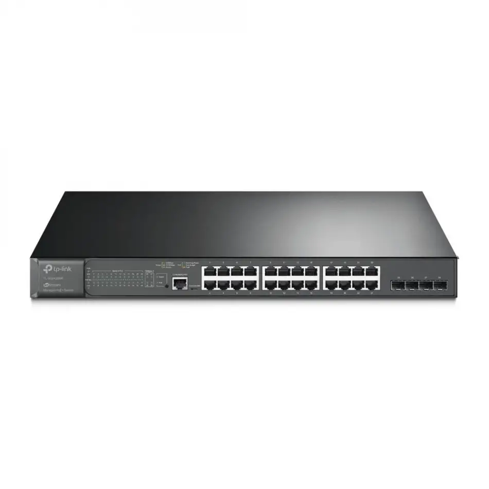 Tp-lınk Omada Tl-sg3428mp 24 Port Gıgabıt+4x1gb Sfp Uplınk 384w Poe Yönetilebilir Rackmount Swıtch