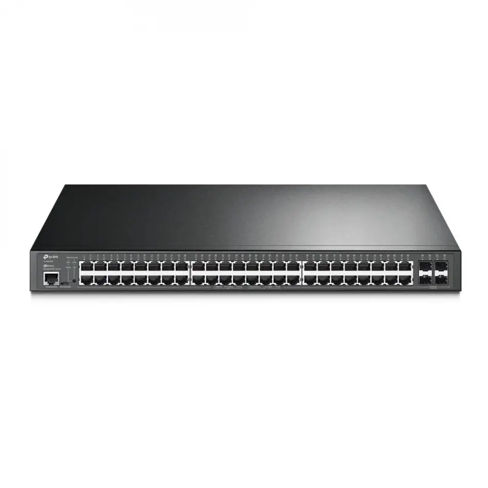 Tp-lınk Omada Tl-sg3452p 48 Port Gıgabıt L2+ 4 Port 1gb Sfp Uplınk 384w Poe Yönetilebilir Rackmount Swıtch