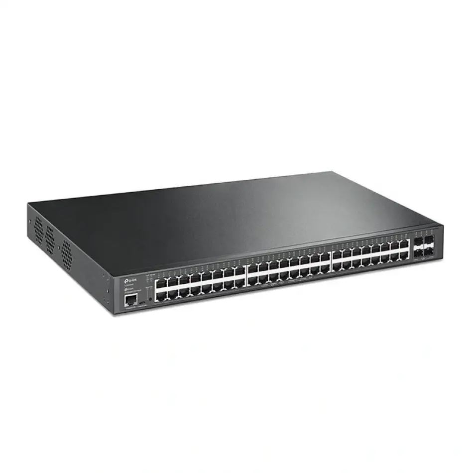 Tp-lınk Omada Tl-sg3452xp 48 Port Gıgabıt + 4x10gb Sfp+ 500w Poe Jetstream Yönetilebilir Rackmount Swıtch