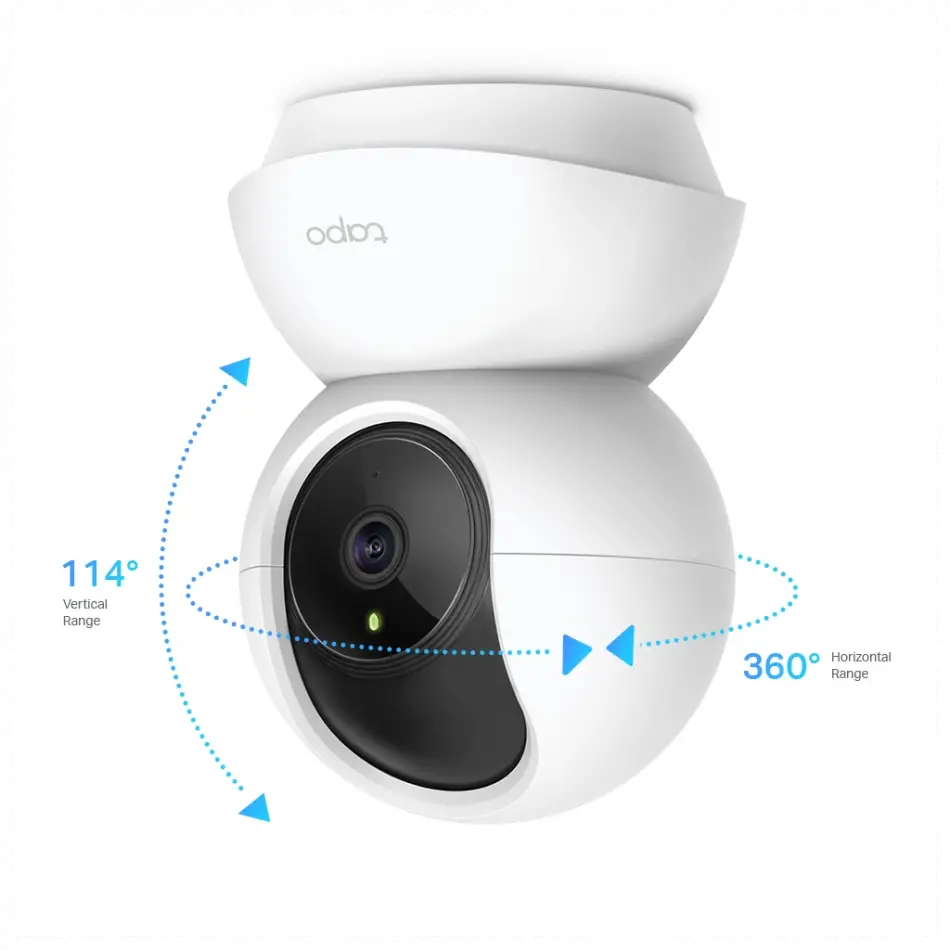 Tp-lınk Tapo C200c, Bebek/ev Güvenlik Kamerası, Wifi, 1080p, 12mt Gece Görüşü, Pan/tılt, İki Yönlü Ses