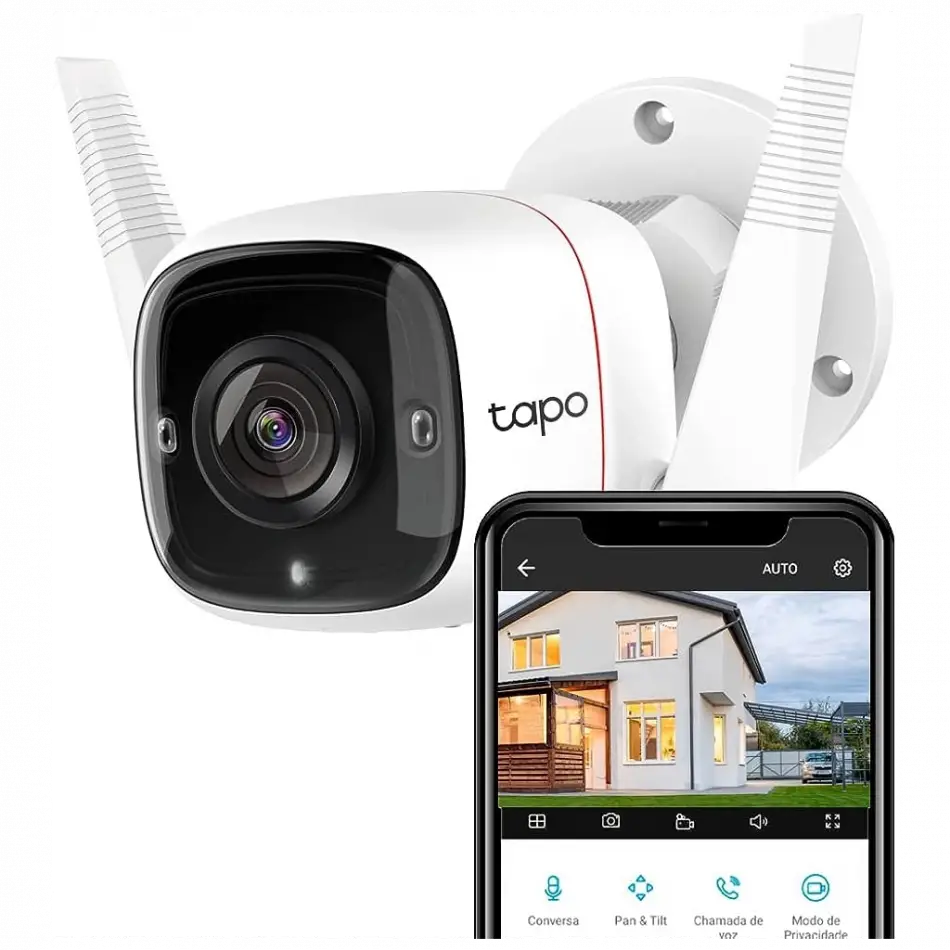 Tp-lınk Tapo C310, 3,0mpix, İç Ve Dış Mekan, Ip66, Wifi, 30mt. Gece Görüşü, İki Yönlü Ses Güvenlik Kamerası